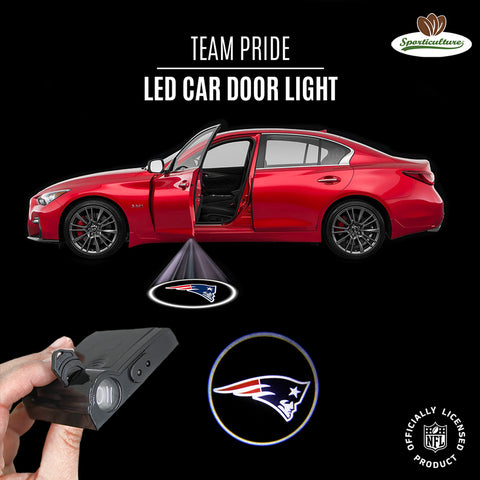 New England Patriots Car Door Light LED