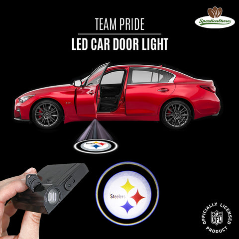 ~Pittsburgh Steelers Car Door Light LED~ backorder