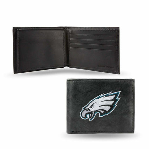 ~Philadelphia Eagles Wallet Billfold Leather Embroidered Black~ backorder