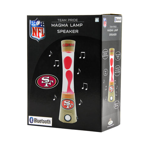 ~San Francisco 49ers Magma Lamp - Bluetooth Speaker~ backorder