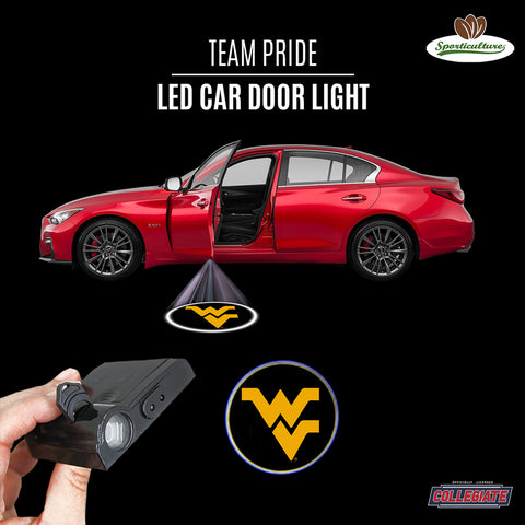 ~West Virginia Mountaineers Car Door Light LED Special Order~ backorder