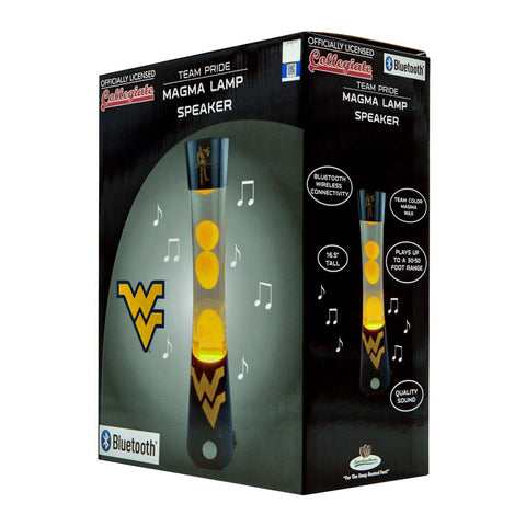 ~West Virginia Mountaineers Magma Lamp - Bluetooth Speaker Special Order~ backorder