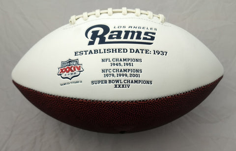 Los Angeles Rams Football Full Size Embroidered Signature Series